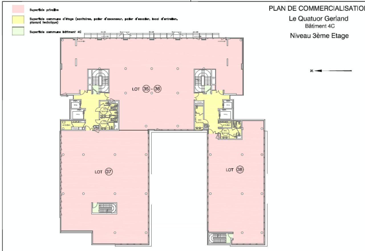 Bureau Lyon 1185m² Location bureau Lyon Rhône OLBUR2108809 21